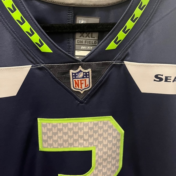 NFL seattle Seahawks Russell Wilson Nike (XXL) - Picture 6 of 6